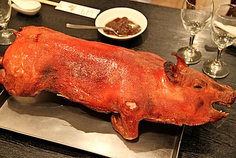 イベリコ仔豚の丸焼き