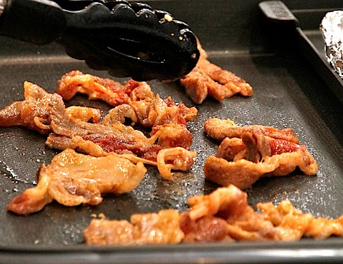 イベリコ豚辛味噌焼き