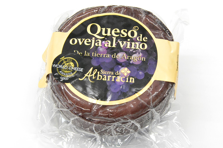羊ミルク赤ワイン風味のチーズ（アルヴィーノ3ヶ月熟成）ホール | グルメソムリエ