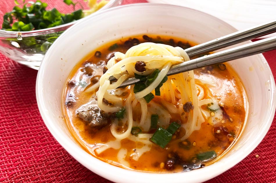 冷やし麺のつけ汁にも。